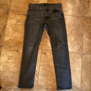 Men’s used A&F 32” black jeans